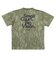 126-028005　MELT CAMO LOOSE FIT SPORTS TEE　GREEN　709197-0004