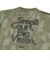 126-028005　MELT CAMO LOOSE FIT SPORTS TEE　GREEN　709197-0004