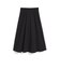 634064　W T7 WOVEN MIDI SKIRT　01BK　699634-0001