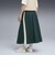 634064　W T7 WOVEN MIDI SKIRT　75GREEN TERRAIN　699634-0002