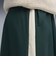634064　W T7 WOVEN MIDI SKIRT　75GREEN TERRAIN　699634-0002
