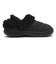 214038-001　UNFRGTBLE QUILTED VEGAN SUEDE　BLACK　715632-0001