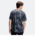 6013793　M UA TECH PRINTED S S T-SHIRT　001BLK/WHT　719022-0001