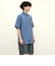 424R1061500　M Field Utility Teclino Shirt　SLATE BLUE　678935-0004