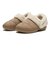 214038-2EY　UNFRGTBLE QUILTED VEGAN SUEDE　SEPIA　715633-0001