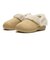 212106-265　CL UNFURGTBLE VEGAN SUEDE CLOG　TAN　715627-0001
