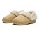 212106-265　CL UNFURGTBLE VEGAN SUEDE CLOG　TAN　715627-0001