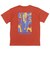 225-014005　WILD-CARD LOOSE FIT T/C TEE　RED　705373-0002