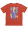 225-014005　WILD-CARD LOOSE FIT T/C TEE　RED　705373-0002