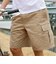 FN3518　M WVN CARGO SHORT　247KHAKI/KHAKI　680066-0001