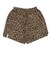 226-023002　F.A. LEOPARD WIDE 5.5 SHORTS　CAMEL　715183-0001
