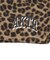 226-023002　F.A. LEOPARD WIDE 5.5 SHORTS　CAMEL　715183-0001