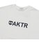 225-044005　68xAKTR LOGO TEE　WHITE　705367-0002