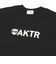 225-044005　68xAKTR LOGO TEE　BLACK　705367-0001