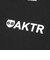 225-044005　68xAKTR LOGO TEE　BLACK　705367-0001