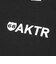225-044005　68xAKTR LOGO TEE　BLACK　705367-0001
