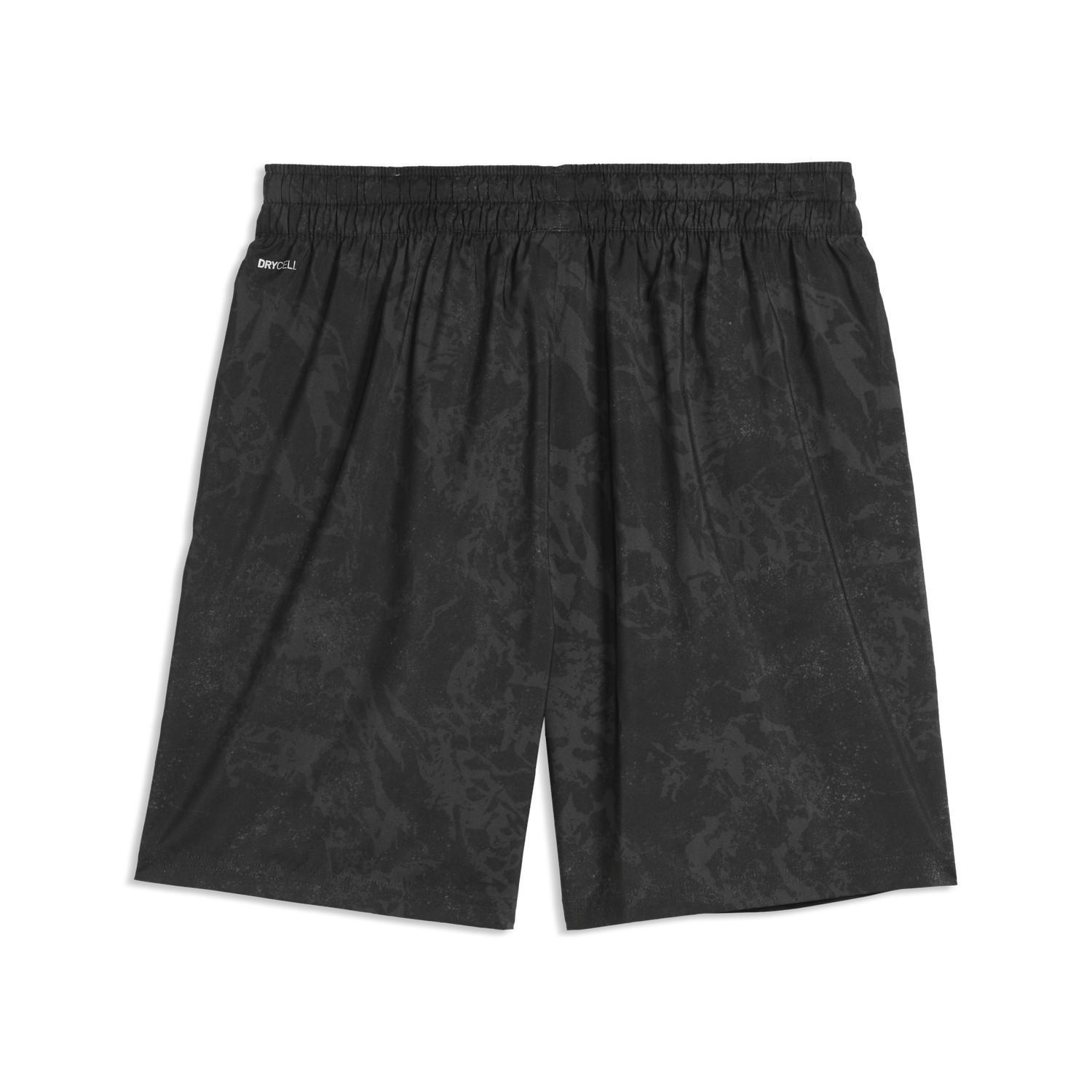 529846　M TAD ESSENTIALS AOP 7IN WOVEN　01BK　718319-0001