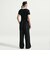 IR7565　W SS POLO CRP TOP　010BLACK　712877-0001