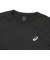 2011D242.001　ASICS SILVER SS TOP　P BLACK　708915-0001