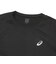 2011D242.001　ASICS SILVER SS TOP　P BLACK　708915-0001