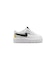 KIR3988　12-16 FORCE 1 LOW EASYON (TD)　121WHITE/BLACK　713009-0001