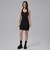IF1390　W J BRK TANK DRESS　010BLACK/WHITE　712981-0001