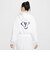 IO0468　W OS FLC CROP PO HDY GC　100WHT　703896-0001