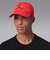IF8483　U J FLT SCRPT CAP　673CHLE R/BLACK　708440-0002