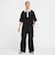 HV1967　W STREET WVN CRG PANT　010BLK/SAIL　700417-0001