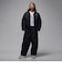 HV0418　W J BRK PUFFER QLT　010BLK/WHT　703978-0001