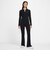IF0235　W CHILLKNT RIB CARDI　010BLACK/SAIL　707051-0001