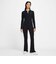 IF0235　W CHILLKNT RIB CARDI　010BLACK/SAIL　707051-0001