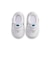 KIR3540　12-16 FORCE 1 LOW EASYON  (TD)　100WHITE/M GOLD　713007-0001