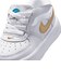 KIR3540　12-16 FORCE 1 LOW EASYON  (TD)　100WHITE/M GOLD　713007-0001