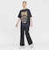 HF9692　W OS SS TEE FVL　010BLK　695629-0001