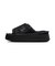 WHV8560　W CALM ELEVATION FUR　001BLK/BLK　704060-0001