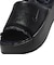 WHV8560　W CALM ELEVATION FUR　001BLK/BLK　704060-0001