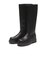 W3071　TRACK SOLE LONG BOOTS5　BLACK　715018-0001