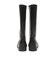 W3071　TRACK SOLE LONG BOOTS5　BLACK　715018-0001