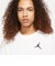 DC7485　M J EMB SS TEE　100WHT/BLK　683727-0002
