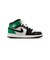 KII1254　225-25AIR JORDAN 1 MID SE GS　100SMTWHT/BLACK　712760-0002