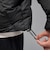 HV0532　M J BRK PUFFER JKT　010BLK/WHT　703950-0001