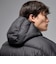 HV0532　M J BRK PUFFER JKT　010BLK/WHT　703950-0001