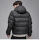 HV0532　M J BRK PUFFER JKT　010BLK/WHT　703950-0001
