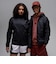 HF9333　M J BRK DRAFT JKT　010BLK/ANTHRA　695380-0002