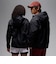 HF9333　M J BRK DRAFT JKT　010BLK/ANTHRA　695380-0002
