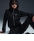 HJ0976　W WR POLY KNIT JKT　010BLK/WHT　690295-0001