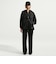 IF0271　W OS HOODED WR JKT MOD　010BLACK/BLACK　707054-0001