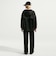 IF0271　W OS HOODED WR JKT MOD　010BLACK/BLACK　707054-0001