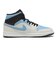 MIM6567　AIR JORDAN 1 MID SE　121SMTWHT/BLCHL　704077-0001